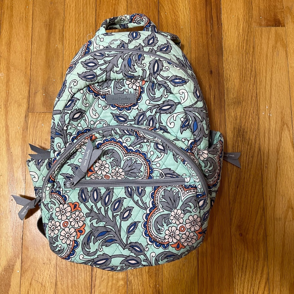 Vera Bradley Floral Patterned Backpack